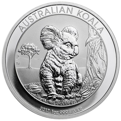 2017 1oz Silver KOALA - Click Image to Close